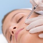 Botox injection – beauty medicine treatment